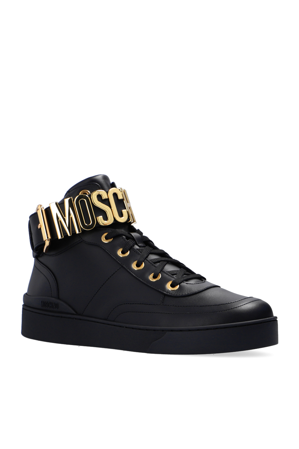 Moschino high deals top fashion sneakers